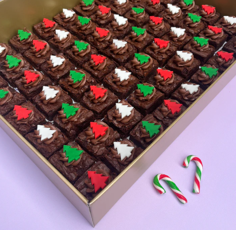 Sweeten the Season with Festive Chocolate Brownie Squares – Vegan, Gluten-Free, and More!